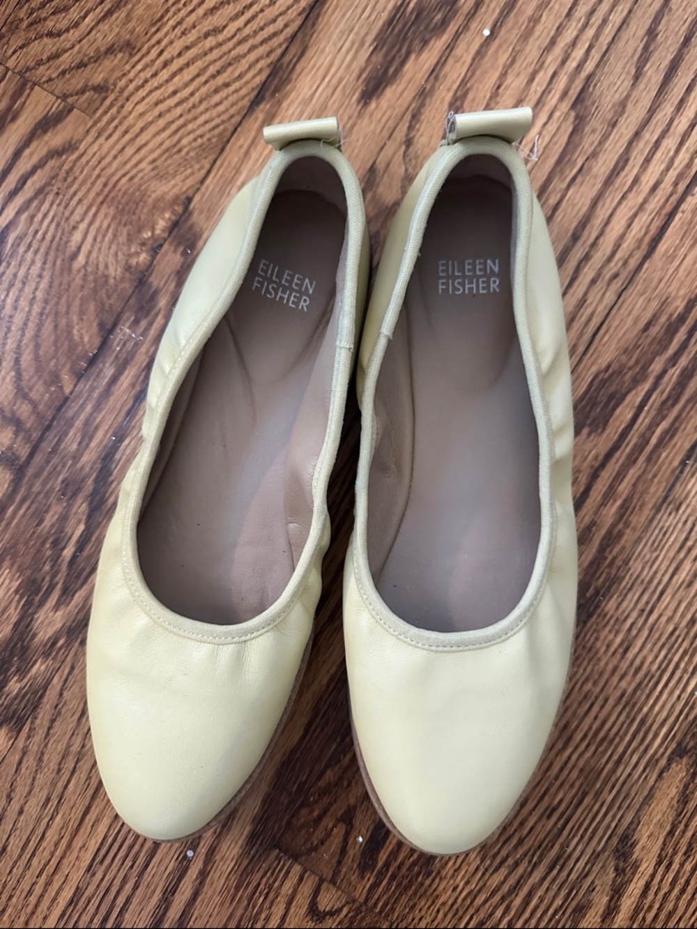Eileen Fisher Leather Ballet Flats